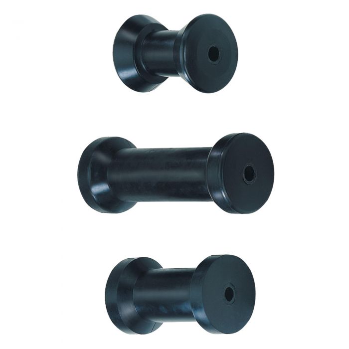 Kielrolle - Gummi 200 mm
