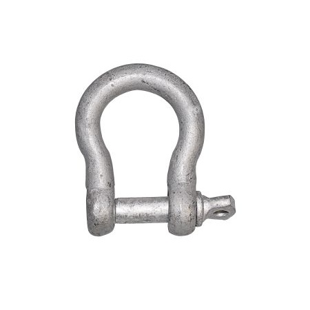 Schäkel verzinkt geschweift 6 mm