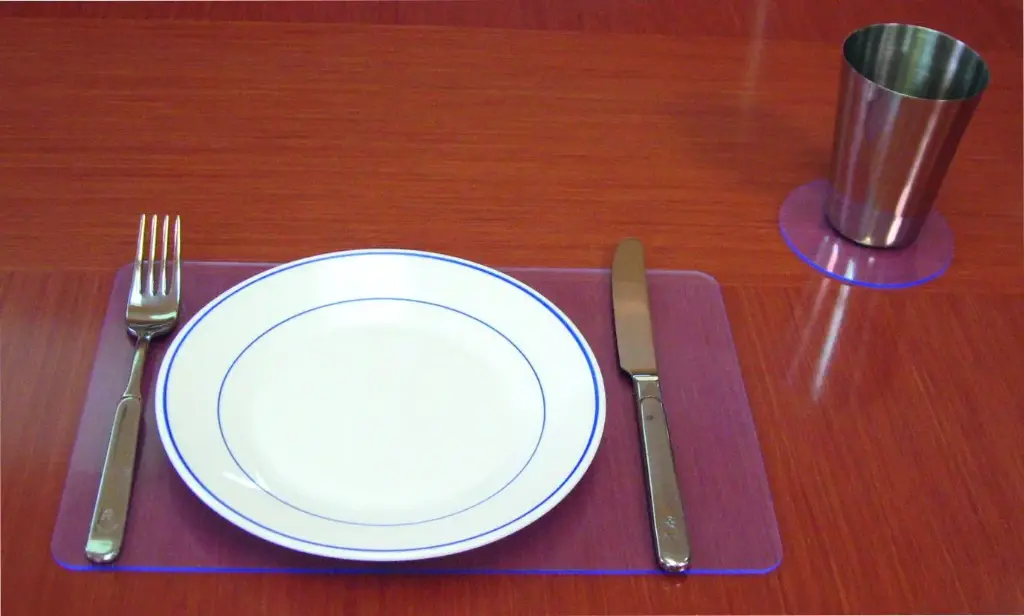 Glasuntersetzer Rutschstop klar Ø 95mm