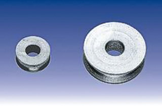 Rolle aus Aluminium 38 x 8mm