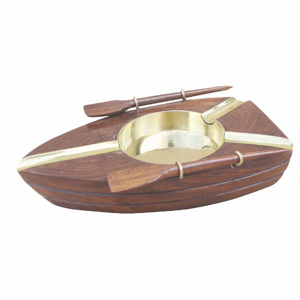 Aschenbecher Ruderboot