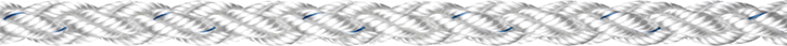 LIROS Squareline-PES weiß 12 mm