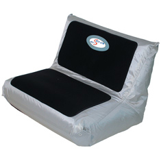Aufblasbarer Sitz mit Nylonhülle 750 x 720 x 600 mm