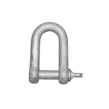 Schäkel verzinkt gerade 6 mm