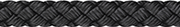 Liros Polyester Flechtleine schwarz 6 mm