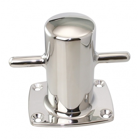 Edelstahl-Poller Basis 120mm x 96mm