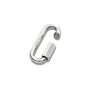 Schraubglied große Öffnung 3mm Edelstahl