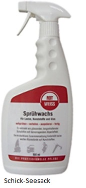 Sprühwachs Rot Weiss 500ml