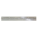 Klavierband Typ LSD-30 Edelstahl gebürstet 240mm