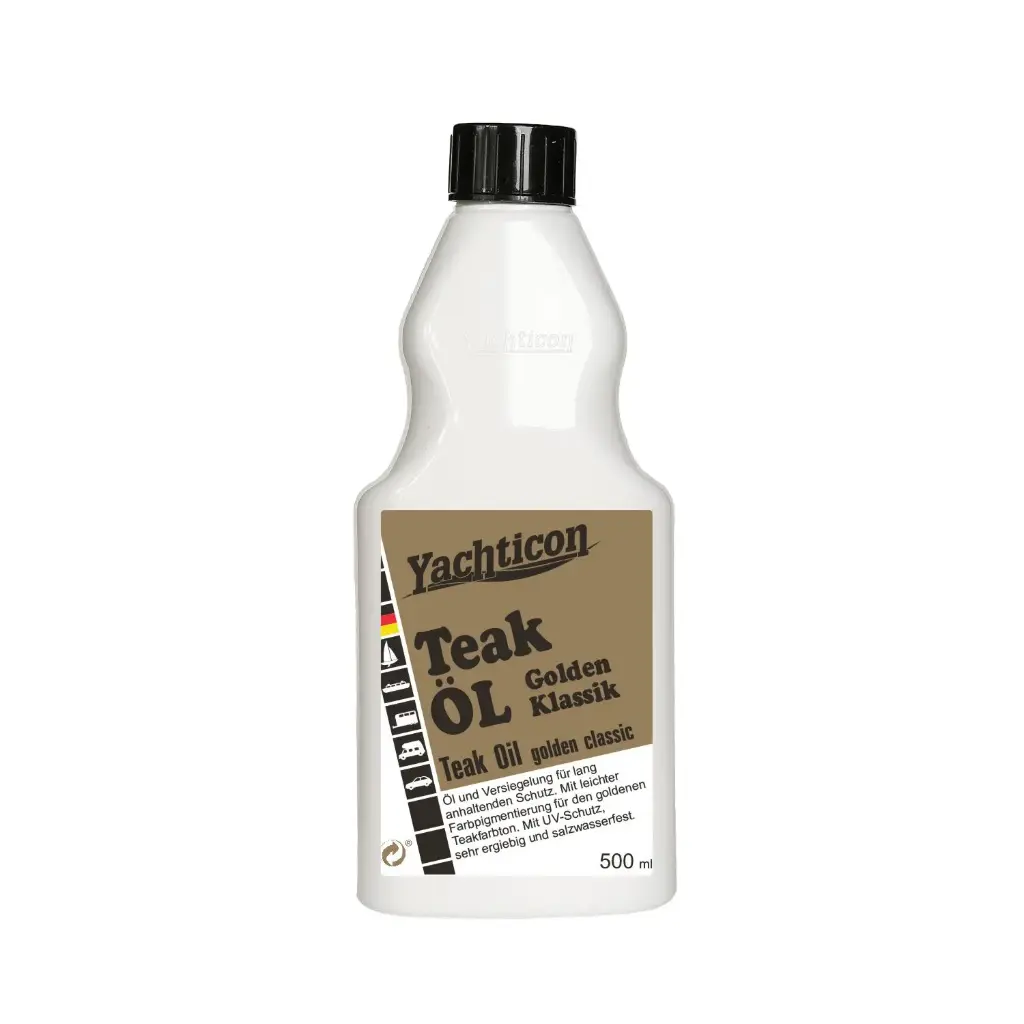 YACHTICON Teaköl Golden Klassik 500 ml