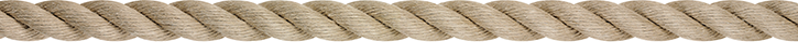 LIROS Historic Tauwerk natur 6 mm