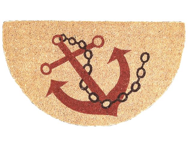 Fussmatte Kokos halbrund 45x75cm