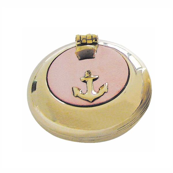 Klappaschenbecher mit Kupferdeckel 5 cm