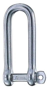 Wich. Schäkel 8mm mit unverliebarem Bolzen