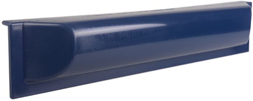 Stegfender gerade 50x7x10cm schwarz