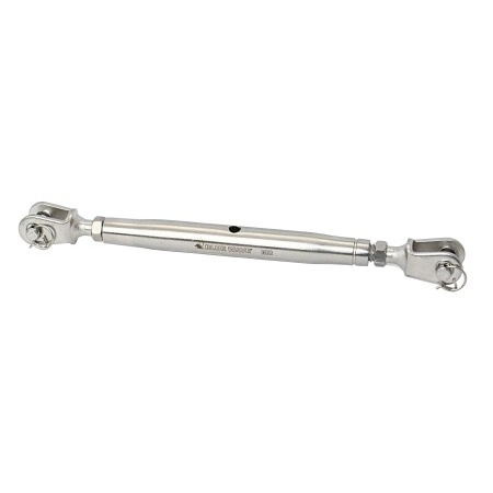 Wantenspanner Gabel/Gabel Bolzen AISI316 M5 / 5,0 mm