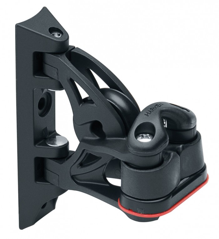 Harken Schwenkbarer 29mm Carbo Block mit Micro Carbo-Cam