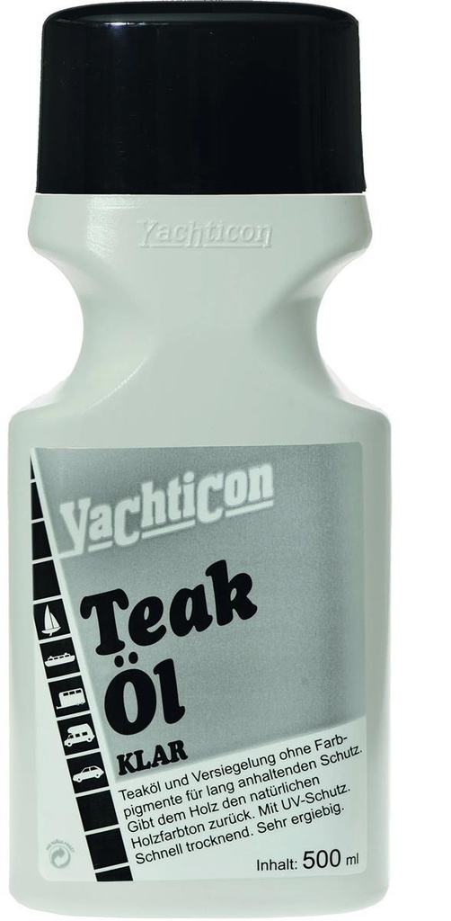 YACHTICON Teak Öl Klar 500 ml