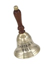 Tischglocke "Captain's Bell", 17 cm Messing 