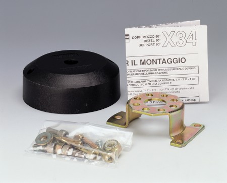 Montageplatte 90° für Steuersystem T71/T72