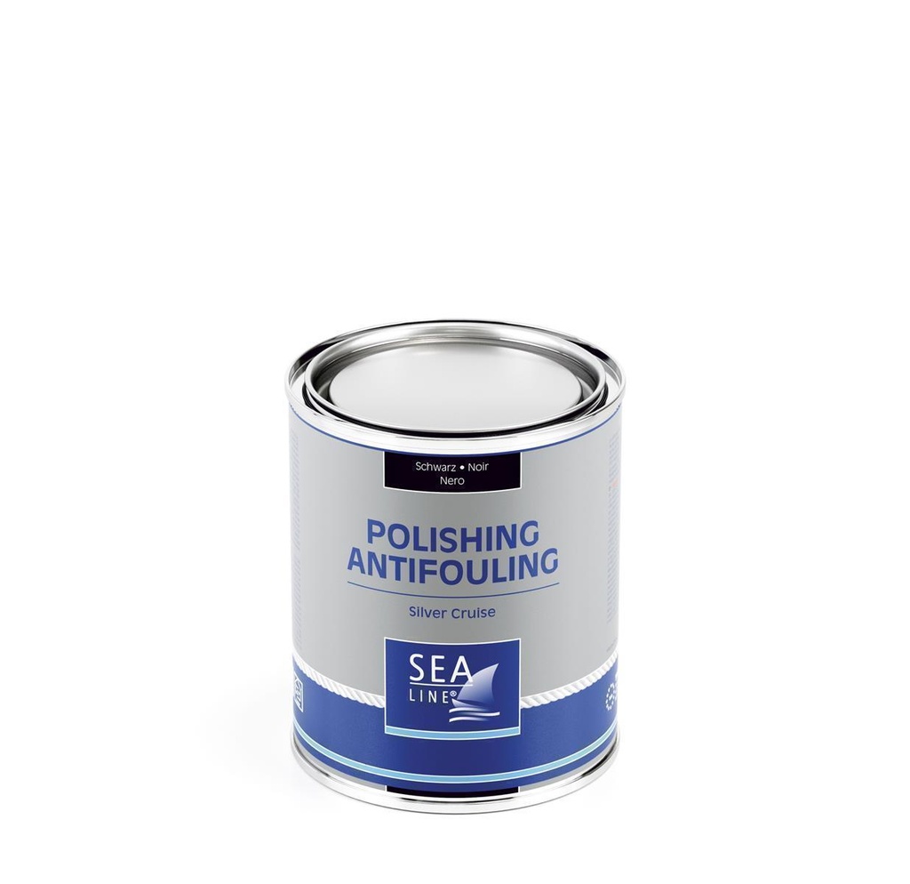 SEA-LINE Antifouling Selbstpolierend Silver Cruise schwarz 750 ml