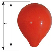 POLYFORM Bojenkörper CM-2 ->360mm Durchm. ROT