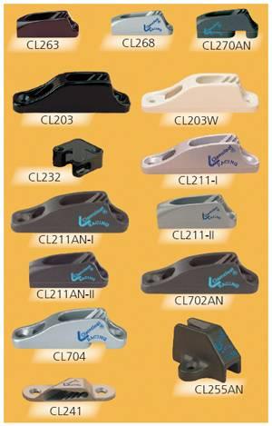 Clamcleat RACING JUNIOR MkI silber 3 - 6mm