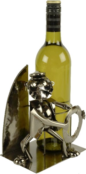 Flaschehalter "Steuermann", Eisen