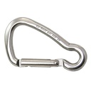 KONG Karabinerhaken asymm. AISI316 80mm