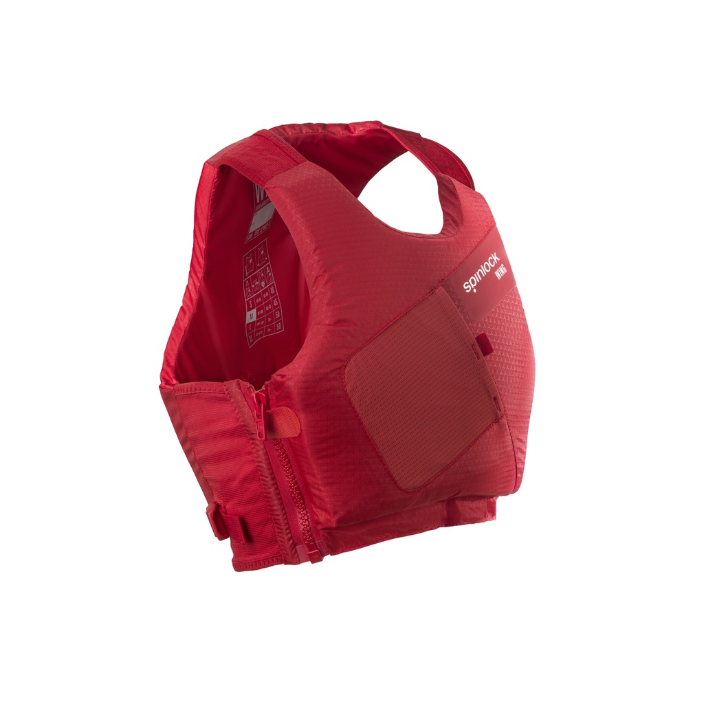 Spinlock Wing PFD Mercury rot Regattaweste rot S