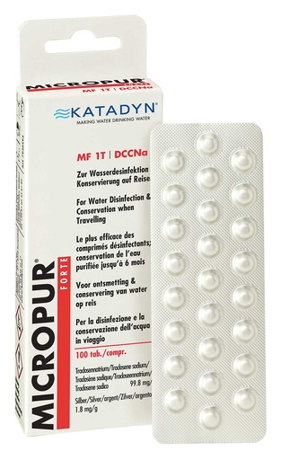 [44481] Micropur Forte MF1/50T (2x25 Tab) DE/EN/FR/NL/IT