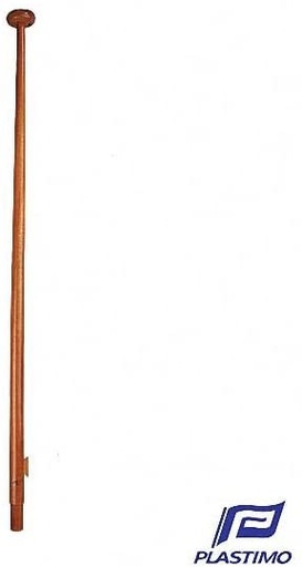 [33731] Flaggstock Mahagoni 25 X 65cm