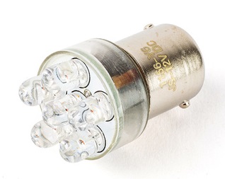 [44529] LED 12V 60mA 5 LED warmweiß BA15S