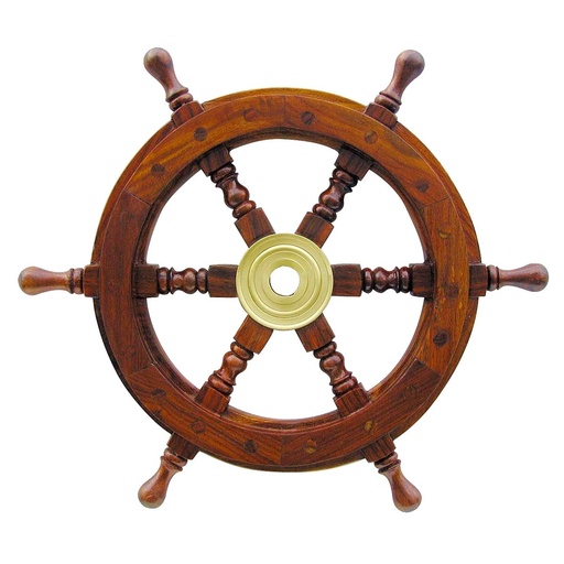 [SC 1185] Steuerrad, Nußbaum 30 cm