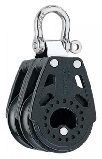 [40763] Harken 40mm Carbo Doppelblock fixiert