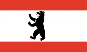 [20060] Flagge Berlin 40x 60cm
