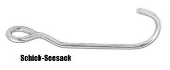 [31007] Schleusenhaken 25cm AISI316