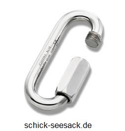 [30343] Schraubschäkel gr. Öffnung 3,5mm