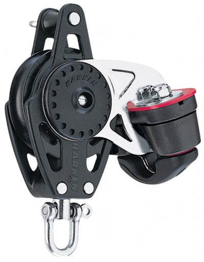 [40743] Harken 57mm Carbo Block mit Cam-Matic und Hundsfott