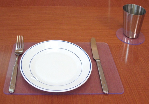 [30475] Tischset rutschstop klar 295 x 195 mm