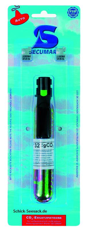 Secumar Co²-Dock 43g Auto 4001 mit Pillbox | Wattkiste