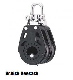 [26554] Harken Carbo 40mm Doppelblock mit Wirbel HK2638