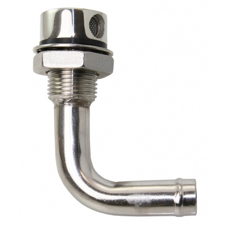 [44366] Tankentlüftung in Edelstahl 90°