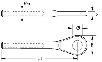 [31724] Augterminal 5mm Drahtseil