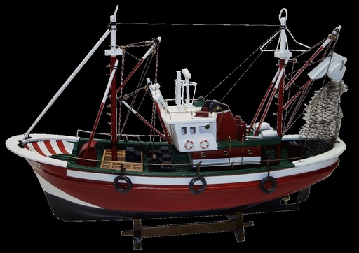 [RA 4657] Atlantiktrawler "Red Lady" ca. 46 x 32 x 12 cm