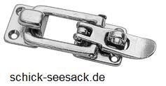 [31747] Hebelverschluss Messing verchromt 90mm