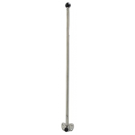 [32197] Flaggenstock AISI316 51cm mit Spiegelhalterung