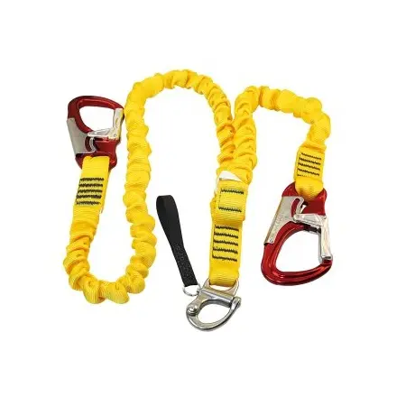 [32749] Kong Lifeline elastisch 2Karabiner + 1 Schnappschäkel