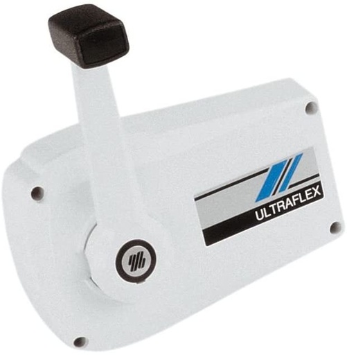 [26531] Ultraflex B89  Einhand-Geber Seitenmontage Weiß