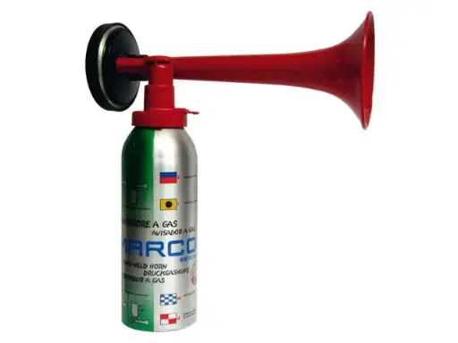 [32515] Nebelhorn mit Gas-Kartusche nicht brennbar